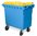660 Litre 4 Wheel Bin