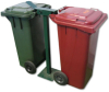 Wheelie Bin Double Bin Stand 240 LTR & 120 LTR